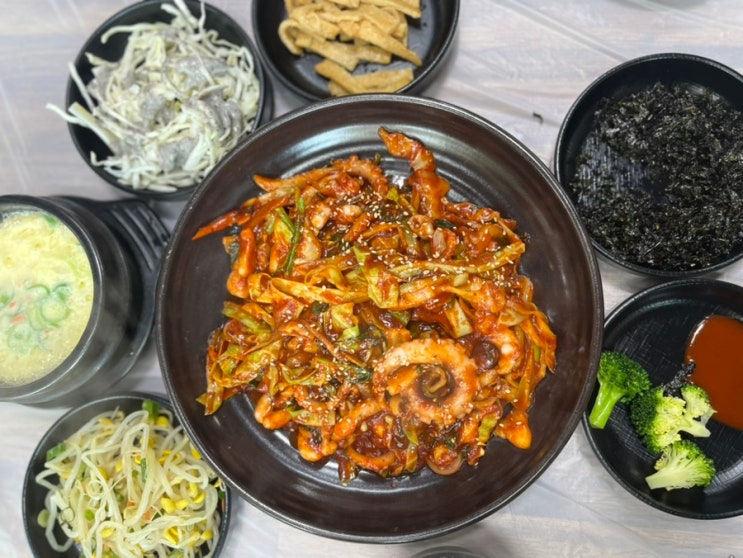  대전 신성동 맛집, 섬마을 낙지볶음 전복갈비탕 먹어본 후기