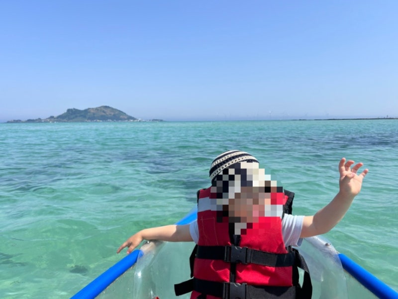 제주금능레저 금능해수욕장에서 31개월 아기랑 임산부 투명카약 만족 후기