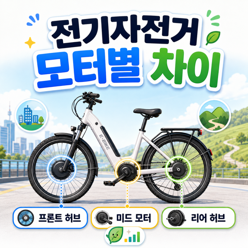전기자전거 모터별 분석정리