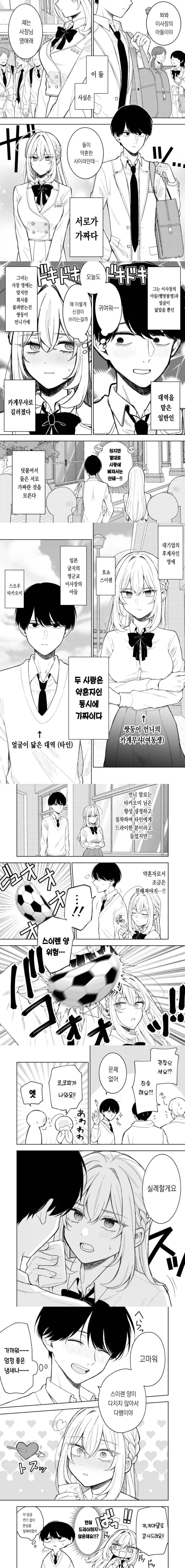  가짜끼리 사귀는.manhwa