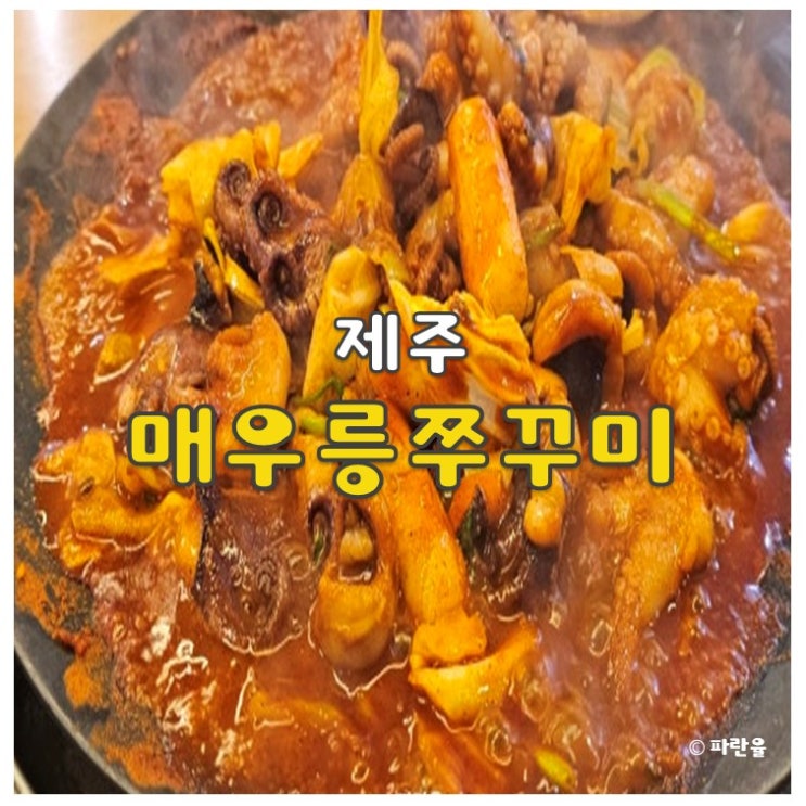  제주 매우릉쭈꾸미 함덕 현지인 맛집 추천