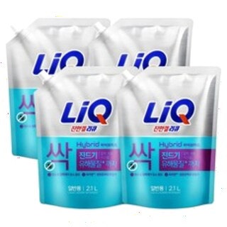  리큐 진한겔 하이브리드 플로랄향 리필 - 강력한 세탁과 부드러운 향을 동시에