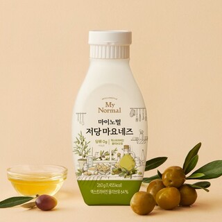  마이노멀 엑스트라버진 올리브오일 마요네즈 - 깔끔한 풍미