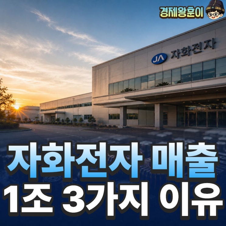  자화전자 주가 전망 2026년 매출 1조 돌파하는 3가지 이유