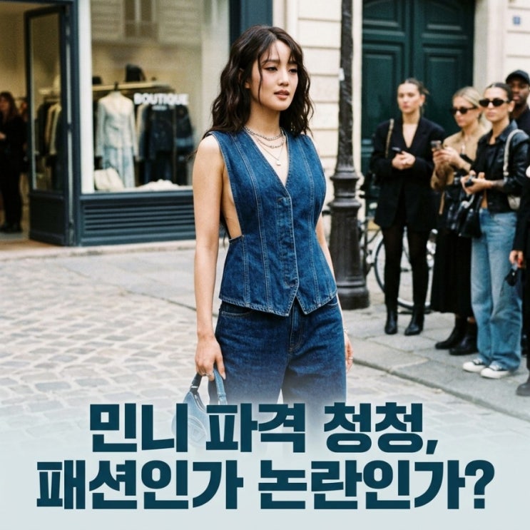  민니 사이드붑 청청패션 논란 분석과 해석