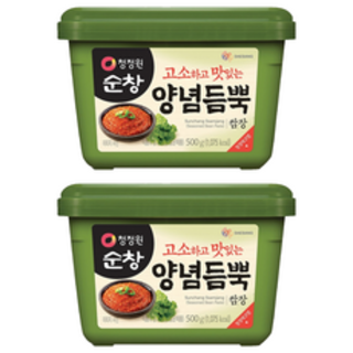  청정원순창 양념듬뿍 쌈장 500g 2개 - 깊고 진한 맛의 비법