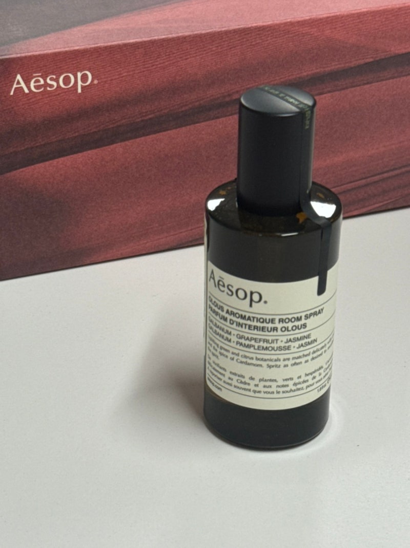 카카오톡 선물하기 추천: 이솝(Aesop) 올루스 룸 스프레이 50ml 안방 사용 후기