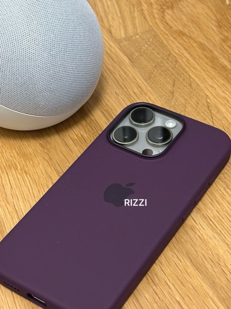 [Apple/iPhone] 애플 정품 맥세이프 아이폰 16 Pro 실리콘 케이스 플럼 후기