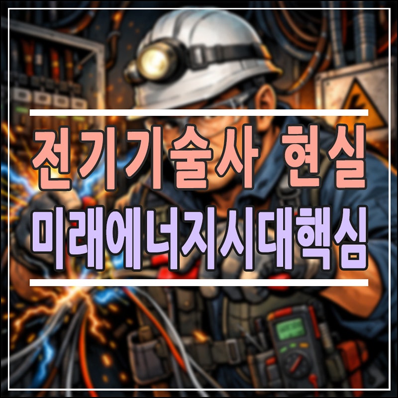 미래 에너지 시대의 핵심, 전기기술사 취업 업종과 연봉 현실 (난이도 합격률 포함)