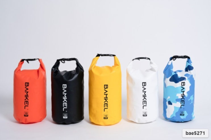  밤켈 드라이백 10L 아웃도어 방수 가방 BAMKEL 물놀이