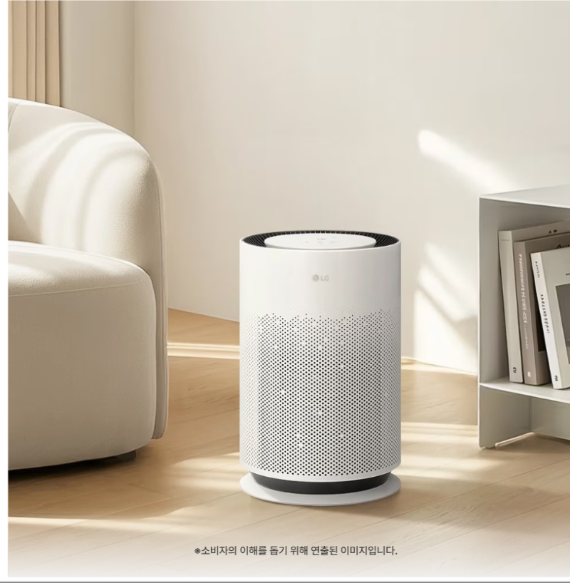 LG 공기청정기 AS186HWWA 실구매 후기 및 가성비 분석: 73만 원 대용량 모델을 34만 원대로?