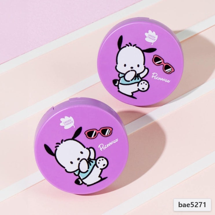  순한 무기자차 선쿠션 그린핑거 포차코 에디션 1+1 12g