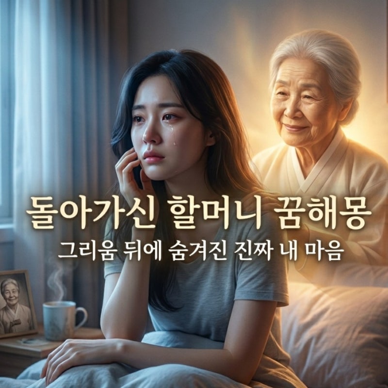 돌아가신 할머니 꿈해몽 그리움 뒤에 숨겨진 진짜 내 마음