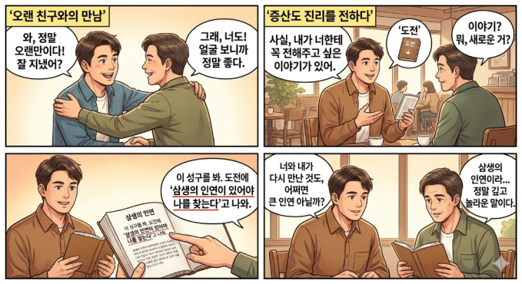  오랫만에 만난 친구