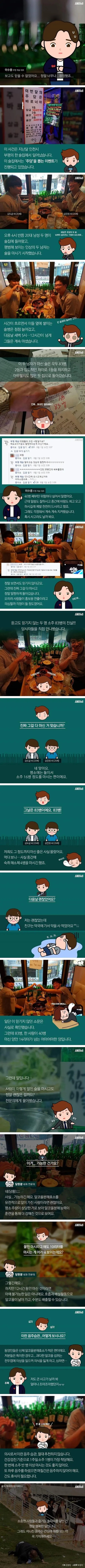  인천 한 술집의 상금 100만원 술 많이 마시기 대회 결과.jpg