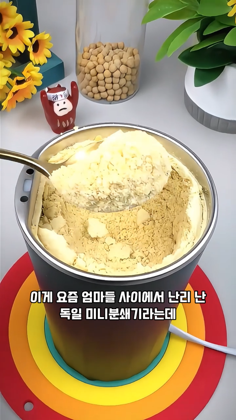 [내돈내산] "또 주방 쓰레기 샀냐"던 남편이 더 난리 난 독일 미니 소형 분쇄기 한 달 후기 (결....