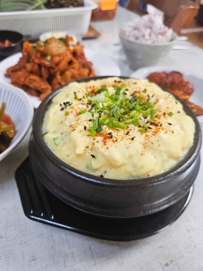 뚝배기 달걀찜 달래계란찜 폭탄계란찜 만들기 계란요리