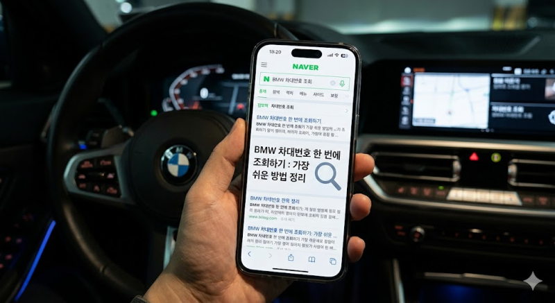 BMW 차대번호 조회 완벽 가이드: 옵션, 리콜 이력부터 차량 정보까지 한 번에 확인하는 방법