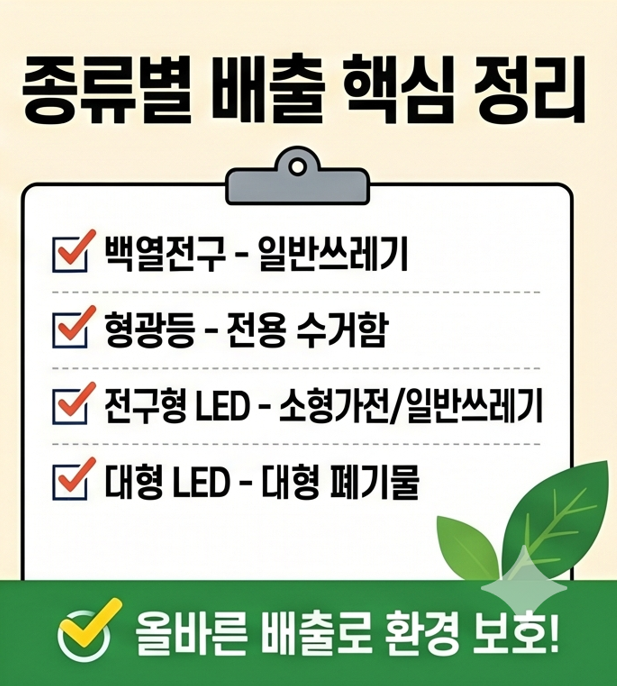 LED전등 버리는 법, 일반쓰레기? 재활용? 정확히 알려드려요