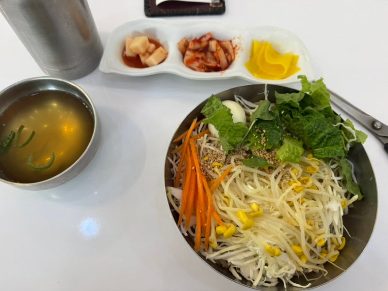 쫄면 맛집 신포 우리 만두 신시가지점