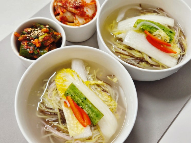 곽가네 구포국수 여름별미 백김치물국수
