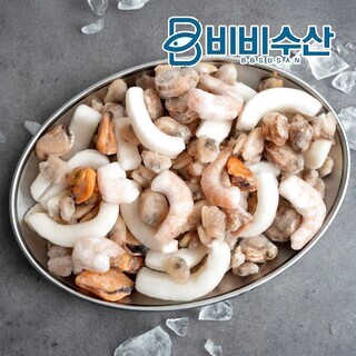  해물모듬 5종 믹스 2팩 - 간편한 해산물 요리