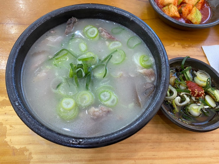  최미자 1관 소머리국밥 _ 곤지암 화담숲 맛집