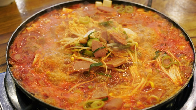  오늘 점심메뉴추천, 인천맛집 양반부대찌개장기점 단골 예약 완료