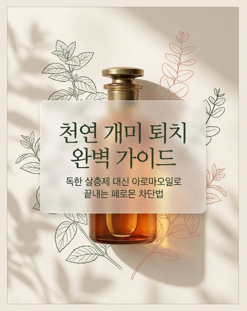 개미 퇴치 아로마오일 추천 TOP5 | 페로몬 차단 천연 개미 퇴치 완벽 가이드
