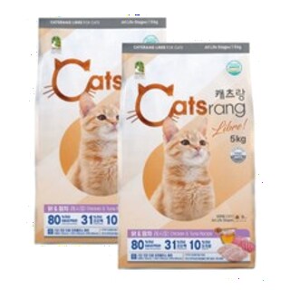  캐츠랑 리브레 5kg X 2개 - 대용량 전연령 고양이 영양 밥