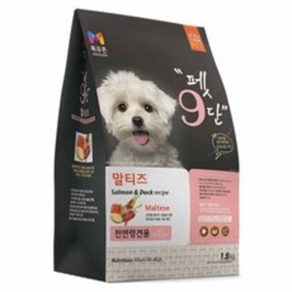  목우촌펫 강아지 9단 기능성 사료 말티즈 1.8kg - 털과 관절까지 생각한 맞춤식