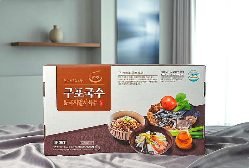 [선물 후기] 구포국수 & 국시멸치육수 리뷰