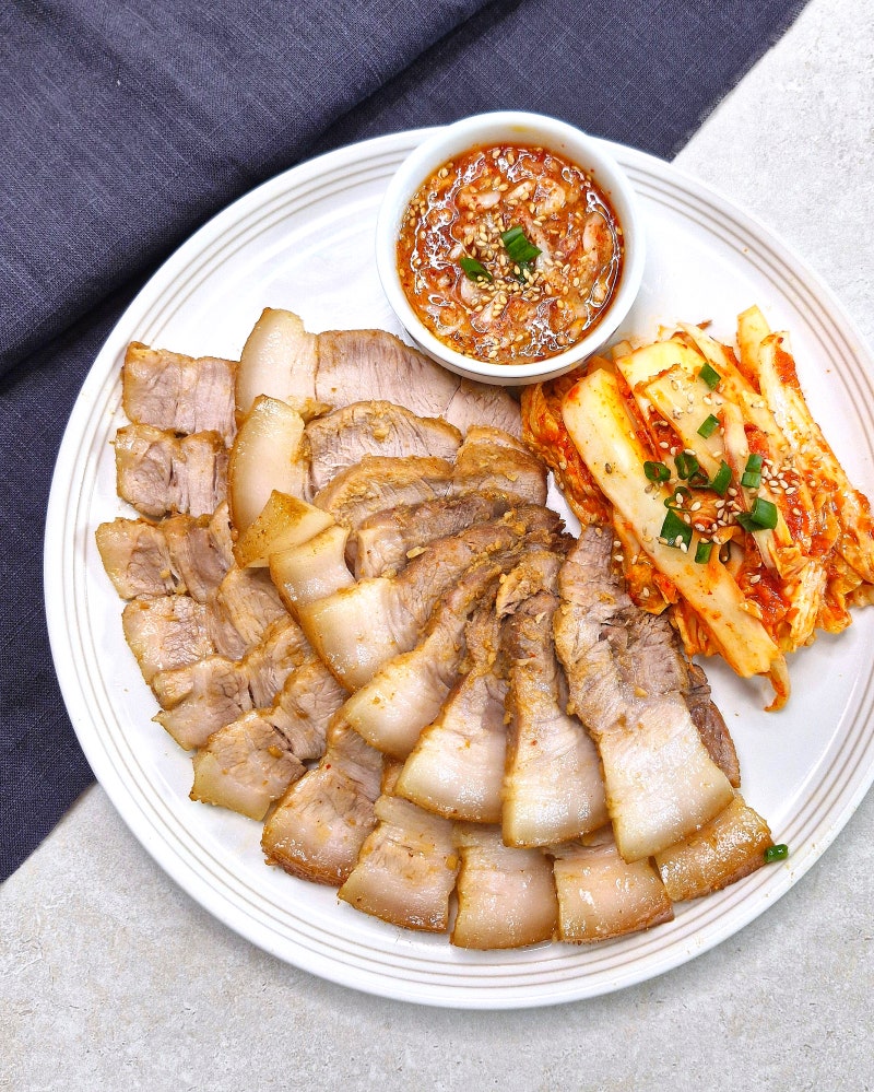 무수분 수육 삶는법 제이쓴 된장수육 레시피