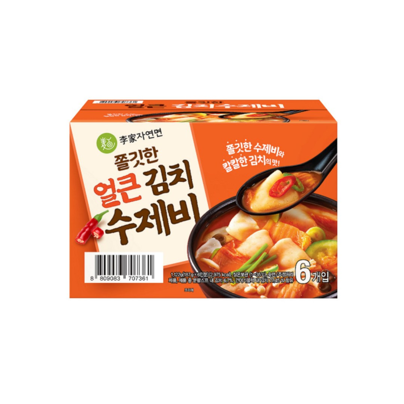 이가자연면 쫄깃한 얼큰 김치수제비 직접 먹어본 솔직한 장단점 후기