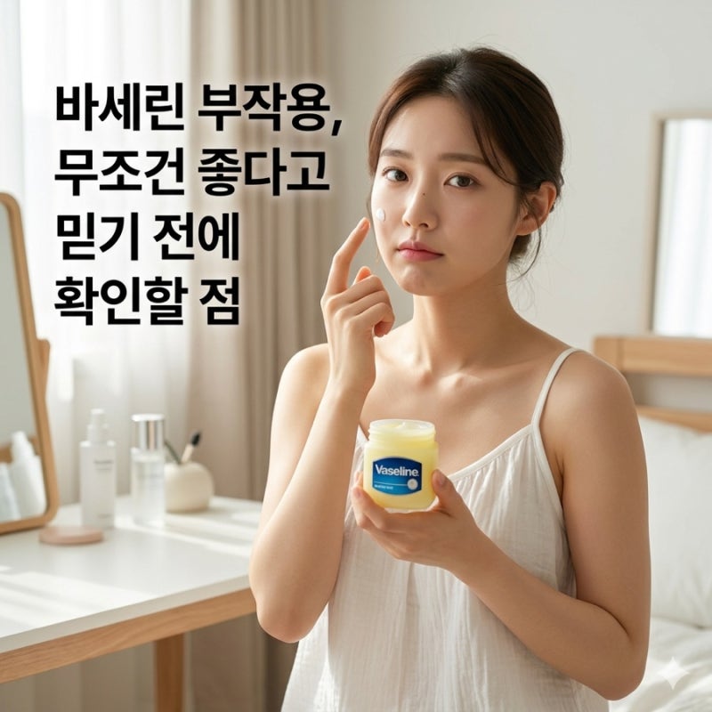 바세린 부작용, 무조건 좋다고 믿기 전에 확인할 점