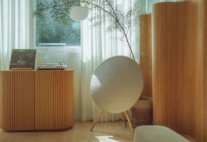 인테리어 스피커 뱅앤올룹슨 B&O 베오사운드 A9 골드톤 사용 후기