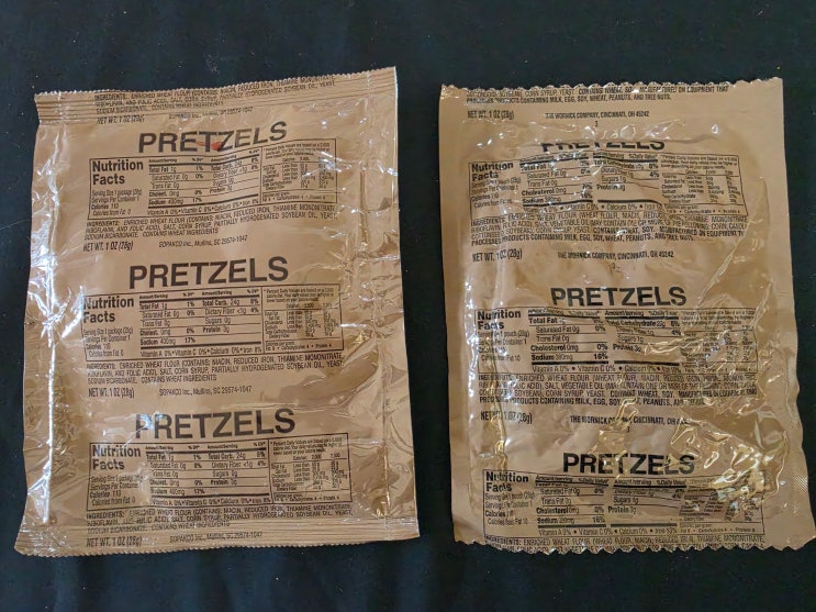  Pretzels 비교