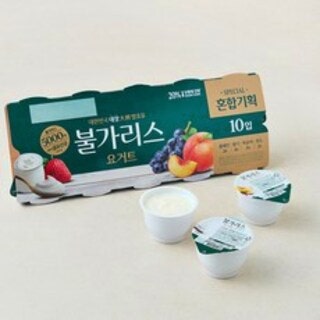  불가리스 요거트 4가지 맛 10개입 - 믿고 먹는 프로바이오틱스