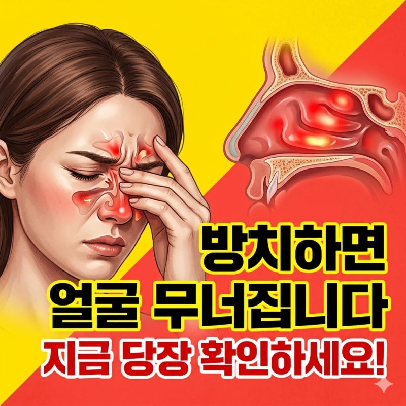 [이비인] 코 막히고 머리까지 아프다면? 축농증 원인·증상·약·코세척·좋은음식 완전 정리