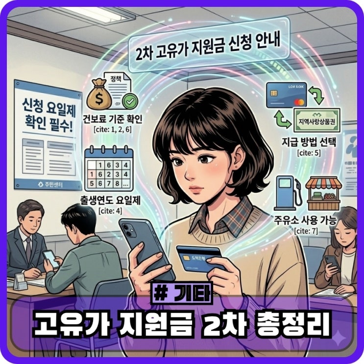 <b>고유가 지원금</b> 대상 소득 기준... 신청 방법 그리고 <b>사용처</b>까지