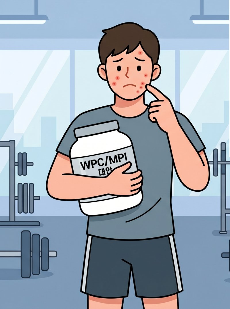 단백질보충제 추천 | 여드름 줄이기, WPC WPI WPH WPIH 비교