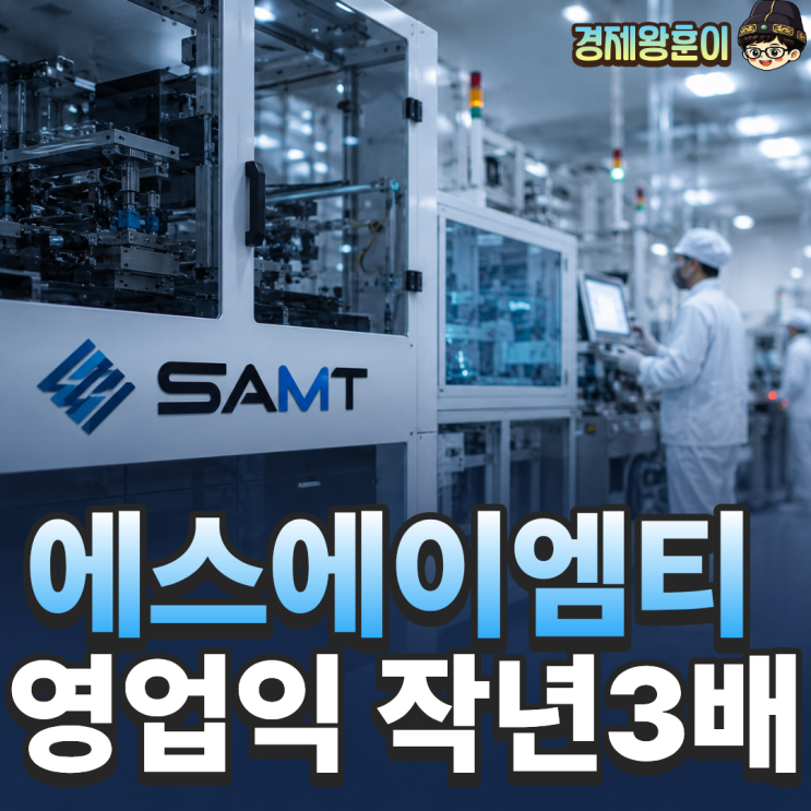  에스에이엠티 주가 전망 1분기 영업익 작년 3배?