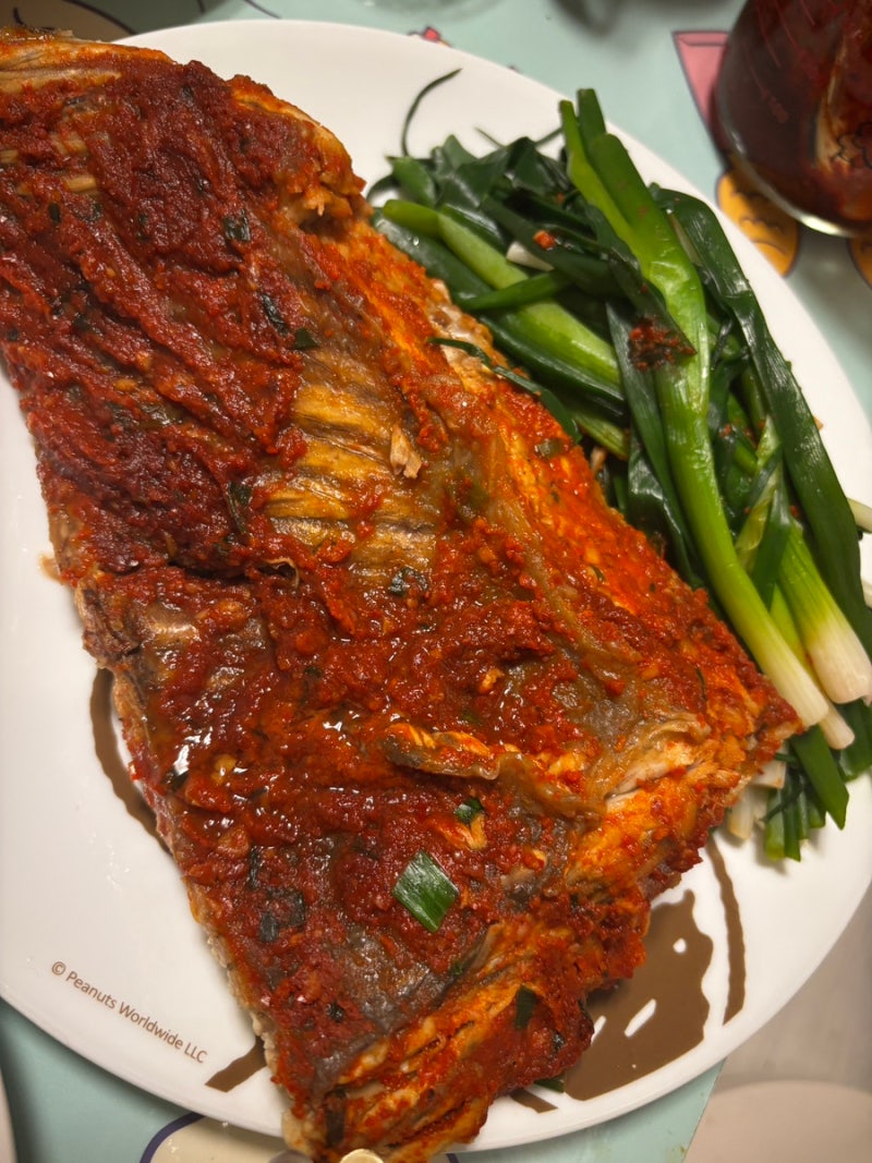 농라 회성수산, 노랑가오리 갑오징어 내돈내산 후기