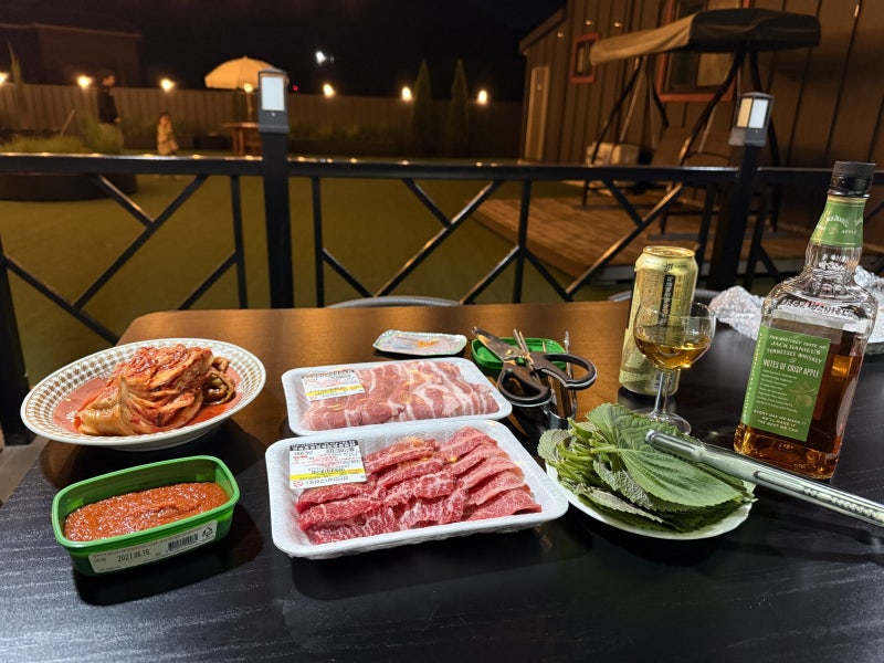 정읍펜션 내장산숙소 추천, 힐링필링 펜션에서 보낸 내장산 여행과 나홀로 가마솥 뚜껑 바베....