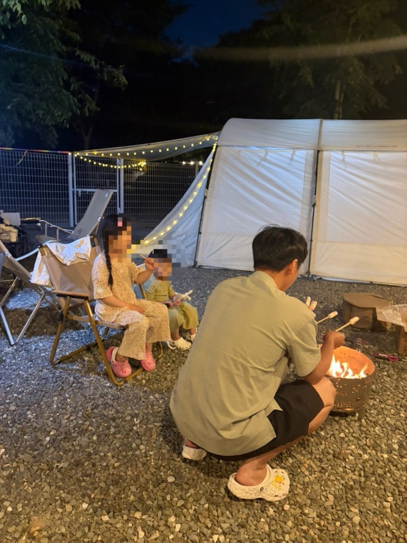 부산근교 밀양 캠핑장 추천｜캠프뽀미에 애견동반 감성캠핑 ️