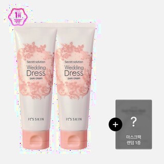 잇츠스킨 시크릿 솔루션 웨딩드레스 퓨어 크림 - 얼굴과 바디 동시 톤업 완성
