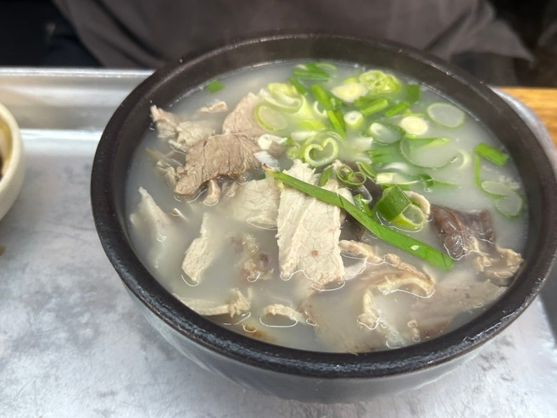 화원시장 장날 먹거리 대구 전통시장 화원5일장순대국