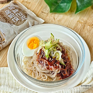 맛있는 다이어트 면요리, 빼빼곤약 발효곤약메밀면으로 초간단 비빔면 레시피