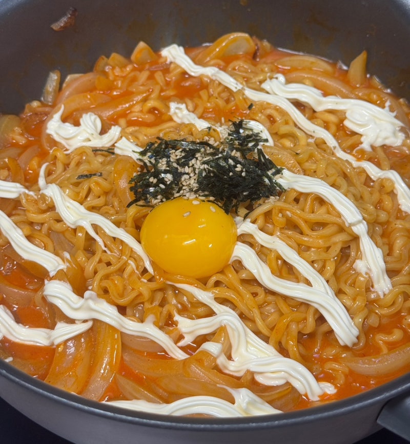 최근 해먹은 간편 요리 모음 | 지락실 불닭볶음면 • 토달볶 • 명란 아보카도 비빔밥 • 후....