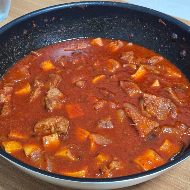 편스토랑 류수영 매운 돼지갈비찜 레시피 순살돼지갈비찜 양념 만들기